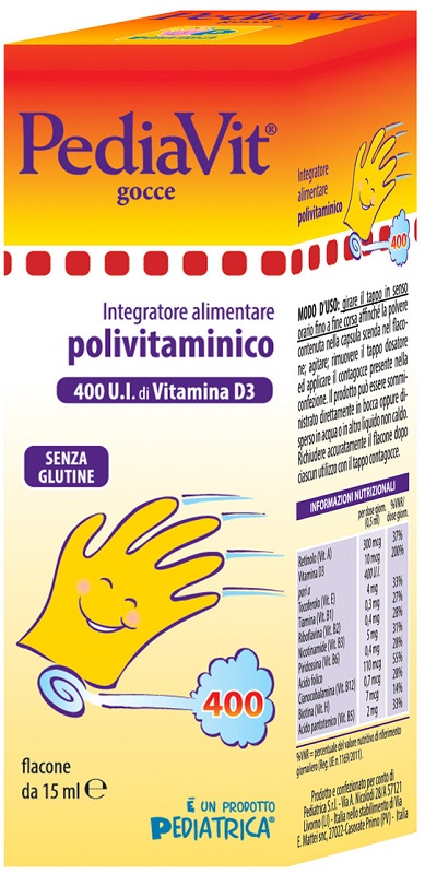 PEDIAVIT GOCCE 15 ML - Antica Farmacia Celesia